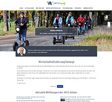 Relaunch der Typo3-Website für die WFG Ahlen