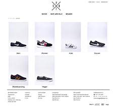 OXID Online-Shop Hit the SPOT für den Verkauf von Sneakern, Schuhen und Bekleidung