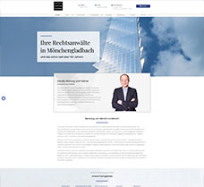 Wordpress-Website für Rechtsanwaltskanzlei
