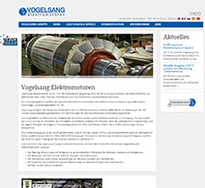 Relaunch der Typo3-Website für den Elektromotoren-Spezialisten Vogelsang aus Bochum